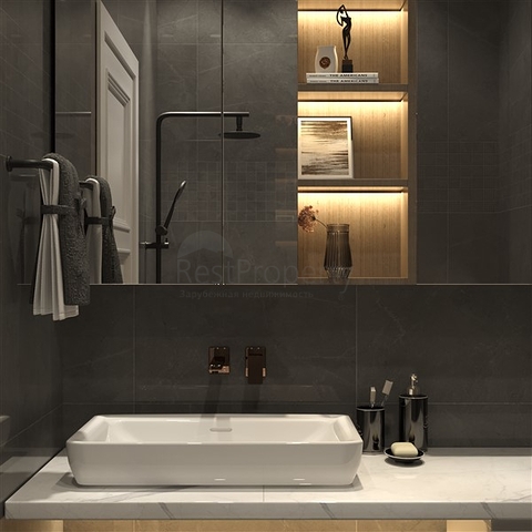 Квартира 2+1 в строящемся комплексе в районе Окурджалар