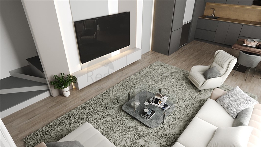 Квартира 2+1 в строящемся комплексе в районе Окурджалар