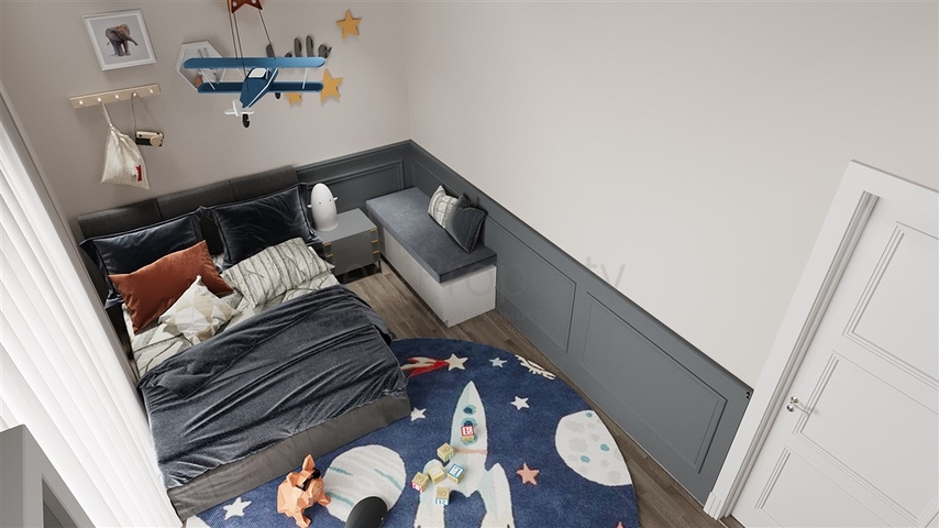 Квартира 2+1 в строящемся комплексе в районе Окурджалар