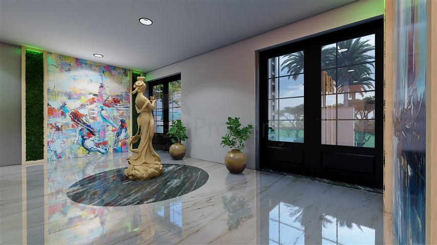 Квартира 2+1 в строящемся комплексе в районе Окурджалар