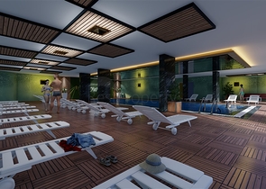 Квартира 2+1 в строящемся комплексе в районе Окурджалар