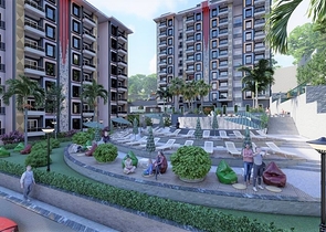 Квартира 2+1 в строящемся комплексе в районе Окурджалар