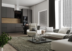 Квартира 2+1 в строящемся комплексе в районе Окурджалар