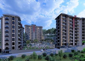 Квартира 2+1 в строящемся комплексе в районе Окурджалар