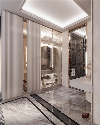 Вилла премиум класса в районе Тепе