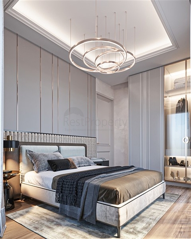 Вилла премиум класса в районе Тепе