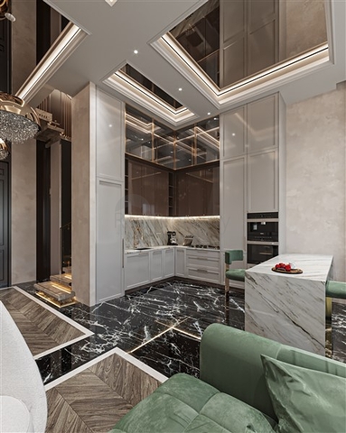 Вилла премиум класса в районе Тепе