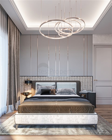 Вилла премиум класса в районе Тепе