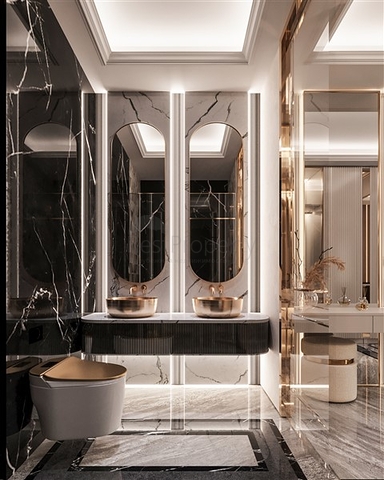 Вилла премиум класса в районе Тепе