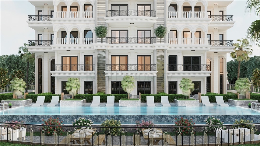 Квартира 1+1 недалеко от пляжа Инжекум