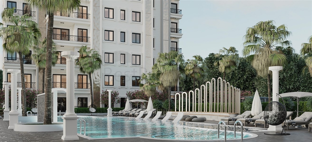 Квартира 1+1 недалеко от пляжа Инжекум