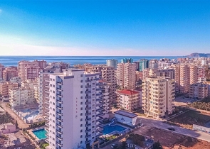 Квартира 1+1 в районе Махмутлар