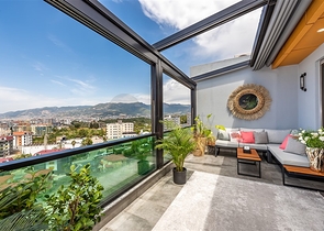 Роскошный пентхаус с видом на море и крепость от собственника 