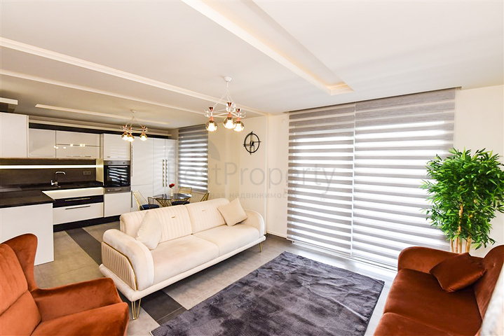 Просторная квартира 2+1 в районе Оба