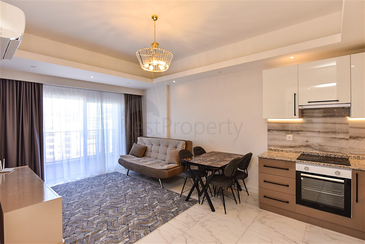 Квартира 1+1 в аренду в новом жилом комплексе