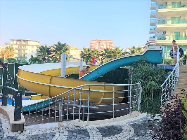 Квартира – студия в аренду, в районе Махмутлар