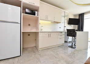 Квартира – студия в аренду, в районе Махмутлар