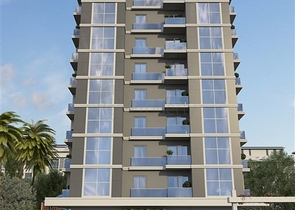 Просторная квартира планировкой 1+1 в строящемся доме в районе Махмутлар