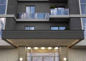 Просторная квартира планировкой 1+1 в строящемся доме в районе Махмутлар