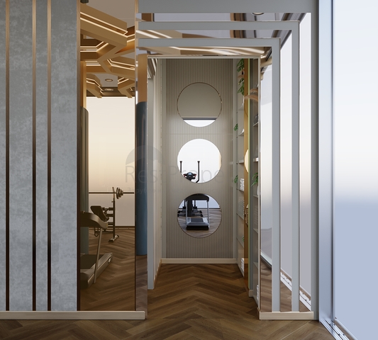 Квартира 1+1 в комплексе в комплексе прмиум класса в районе Махмутлар