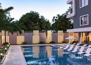 Квартира 1+1 в комплексе в комплексе прмиум класса в районе Махмутлар