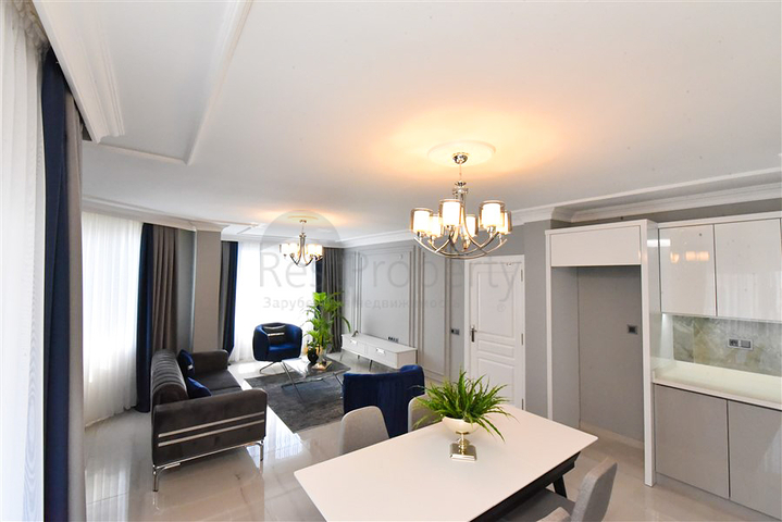 Пентхаус 3+1 всего в 300 метрах от Средиземного моря в районе Оба