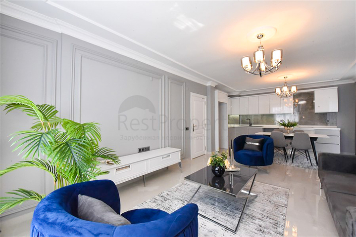 Пентхаус 3+1 всего в 300 метрах от Средиземного моря в районе Оба