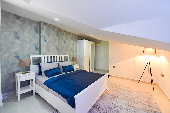 Пентхаус 3+1 всего в 300 метрах от Средиземного моря в районе Оба