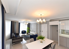 Пентхаус 3+1 всего в 300 метрах от Средиземного моря в районе Оба