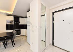 Квартира планировкой 1+1 в районе Махмутлар