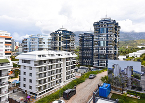 Квартира планировкой 1+1 в районе Махмутлар