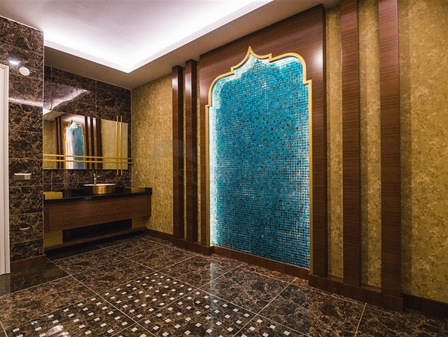 Квартира 1+1 с видом на море в европейском районе Кестель