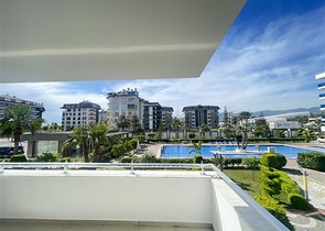 Квартира 3+1 в 200 м от пляжа в районе Кестель