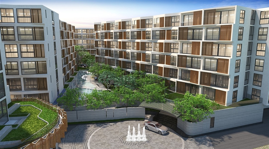 Современный жилой комплекс в 200 м от пляжа Бангтао