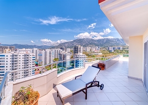 Большой пентхаус 3+1 с потрясающими видовыми характеристиками