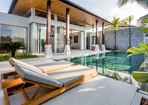 Комплекс вилл недалеко от пляжа Лайян