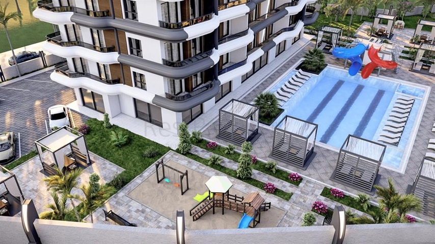 Квартира 1+1 в районе Авсаллар