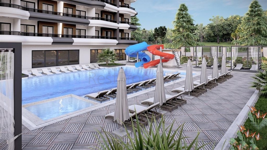 Квартира 1+1 в районе Авсаллар