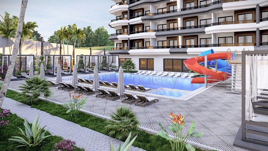 Квартира 1+1 в районе Авсаллар