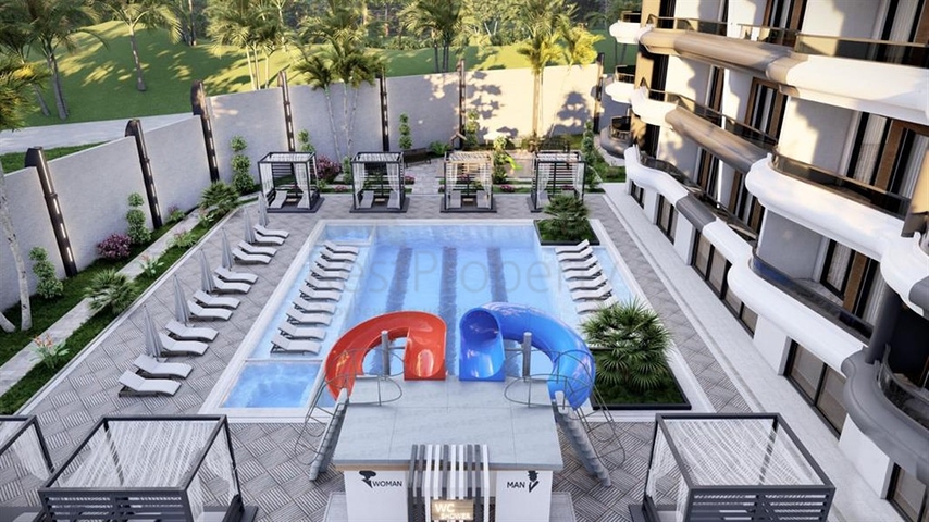 Квартира 1+1 в районе Авсаллар