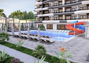 Квартира 1+1 в районе Авсаллар