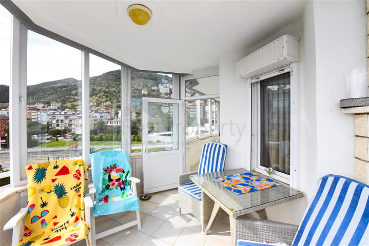 Квартира планировки 2+1 сдается в аренду в центре Алании