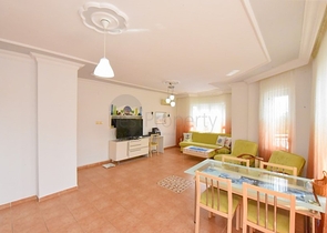 Квартира планировки 2+1 сдается в аренду в центре Алании