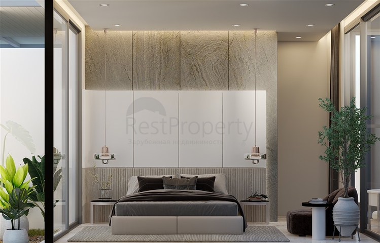 Тропический оазис комфорта и спокойствия на склоне холма в Лаяне