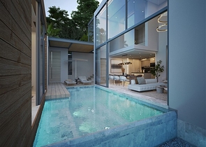 Тропический оазис комфорта и спокойствия на склоне холма в Лаяне