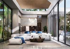 Концептуальный проект вилл на Банг тао