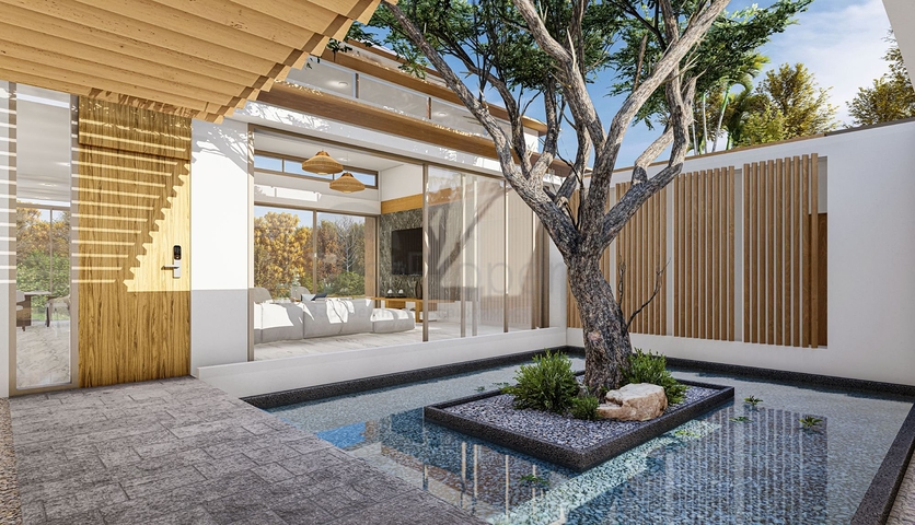 Виллы на этапе строительства рядом с Банг Тао