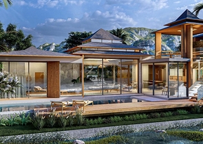 Виллы на этапе строительства рядом с Банг Тао