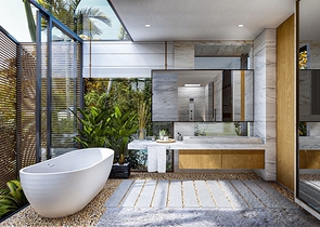 Виллы на этапе строительства рядом с Банг Тао