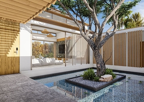 Виллы на этапе строительства рядом с Банг Тао